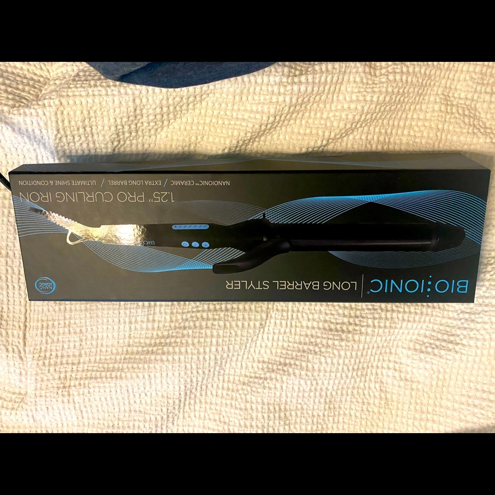 Ionic long barrel curler 1.25 used once
